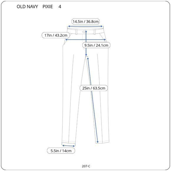 Old Navy Pixie Ankle Pants Black Blue Foil Houndstooth Stretch 4 - Picture 3 of 12